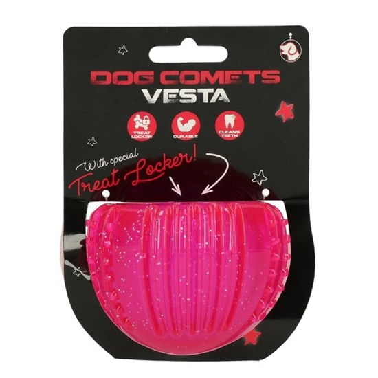 Picture of Dog Comet Vesta Treat Locker – Durable Treat Toy & Dental Ai